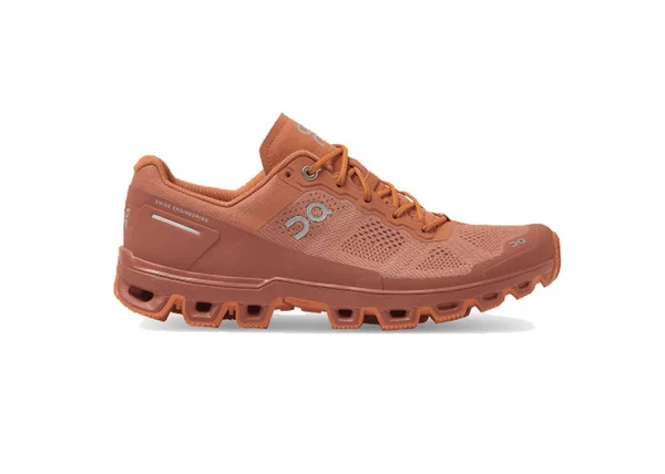 on Running Women's Cloudventure Black/Cobble - 9.5