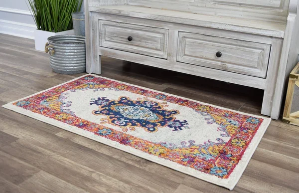 Rugs America Jorah Vintage Transitional Rug - 2&2 inchx8&0 inch, Juno