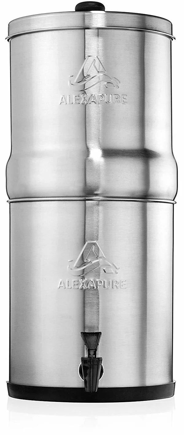 Alexapure Pro Stainless Steel Water Filtration System 5, 000 Gallon