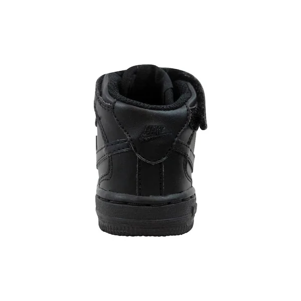 Nike Air Force 1 Mid Black Black (TD)