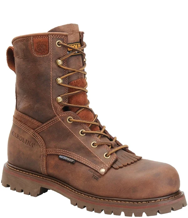 Carolina Men's 8x22 Waterproof Composite Toe Work Boot - CA8528-7.5-2E
