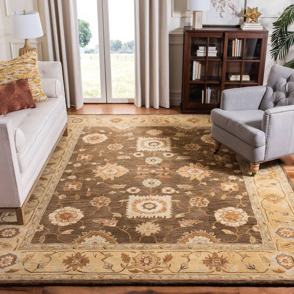 Safavieh 3& x 5& Anatolia AN556F Red - Sage Rug