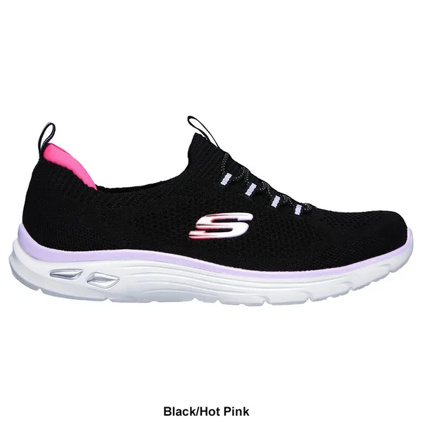 Women's Skechers Empire D&Lux Paradise Sky Sneaker - Size: 11, Black