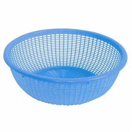 12 1/2 inch Colander - Plastic, Pack of 24, Blue