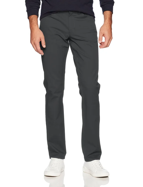 Theory Men's Haydin Slim-Straight Pants - Gray Size 34