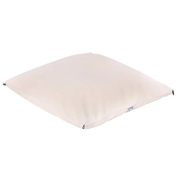 Magic Pouf Cream White Beanbag Sherpa 3 in 1 Ottoman Chair Pillow