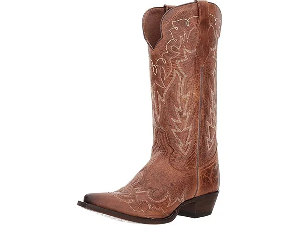 Justin Womens Chocolate Elina Boots L4348