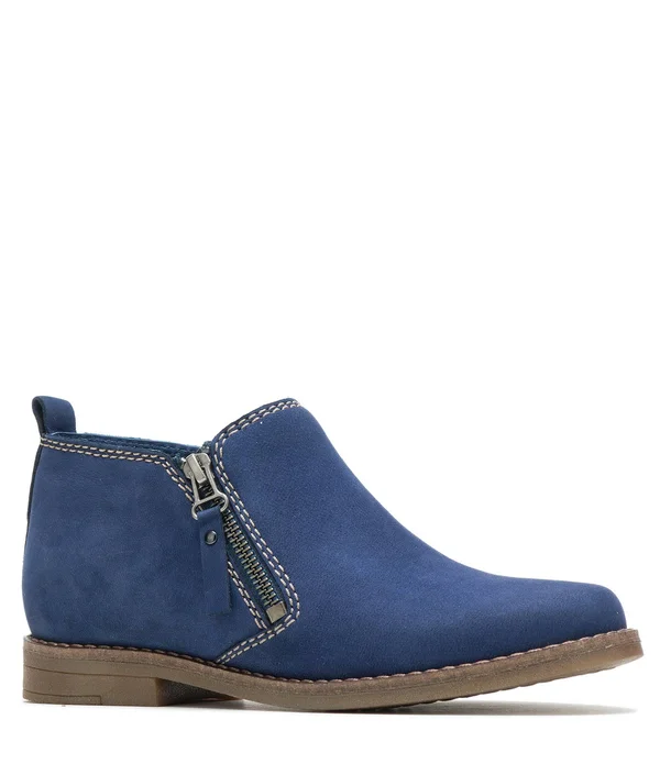 Hush Puppies Mazin Cayto Navy Nubuck - Size: 6, Blue