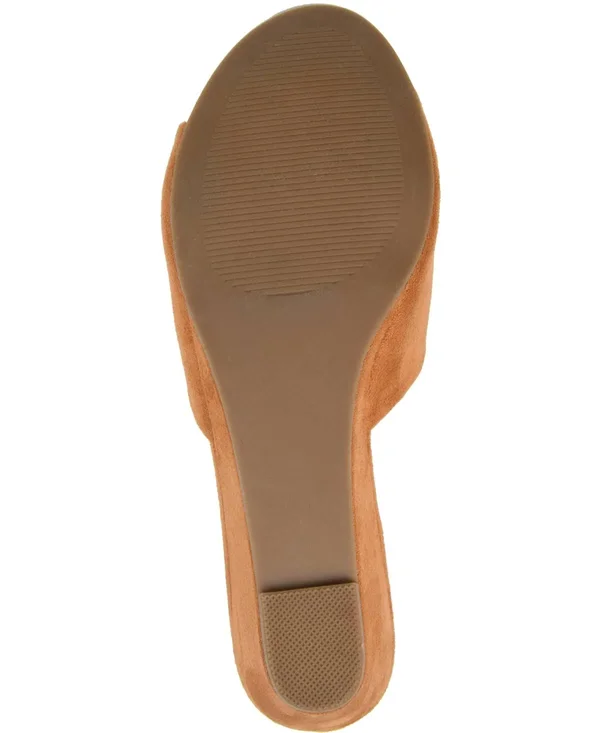 Journee Collection Women's Pavan Slide - Tan
