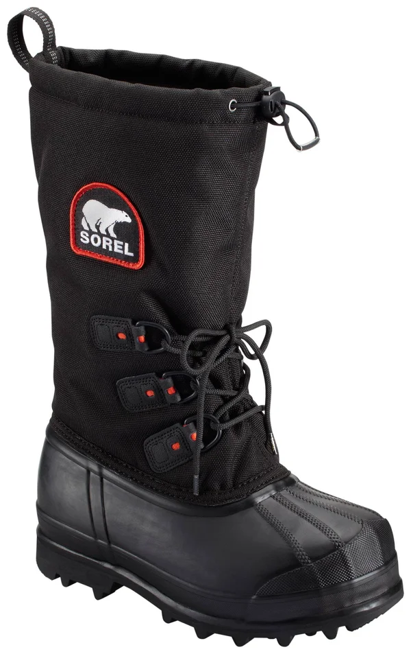 Sorel Glacier XT Winter Boots for Men's - Black, 8