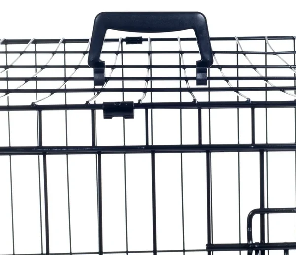 Petmaker 2 Door Foldable Dog Crate Cage, Black