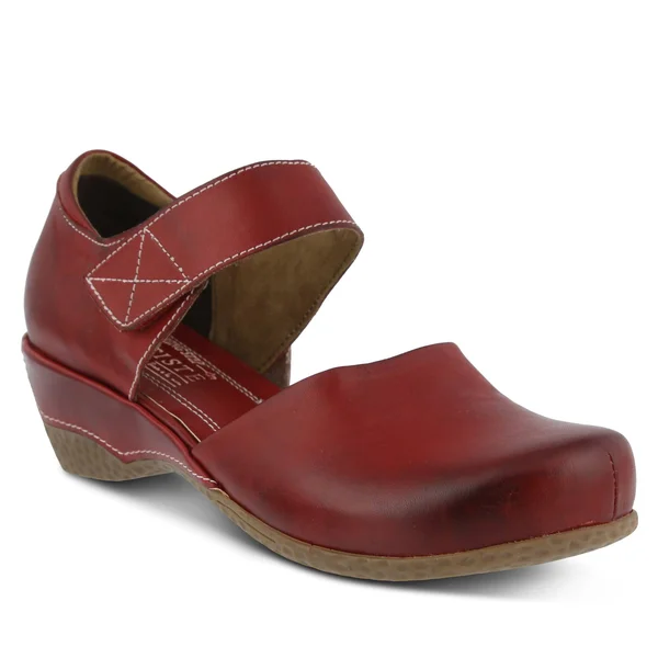 L&Artiste by Spring Step Gloss Women's Mary Jane Shoes, Size: 40, Red