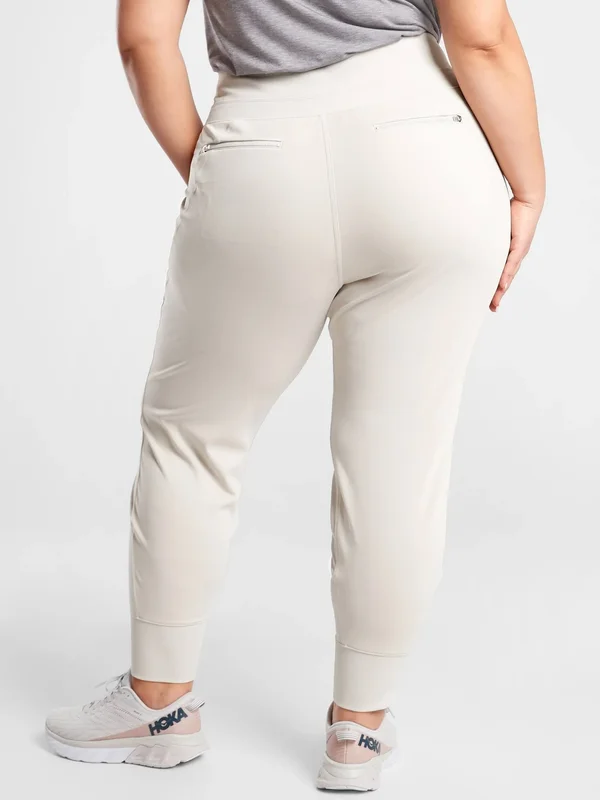 Athleta Women's Venice Jogger Abalone Grey Plus Size 1x