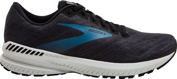 Brooks Men's Ravenna 11 Running Shoes, Black/Blue
