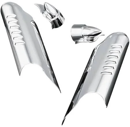 Kuryakyn LWR Leg DEFL Shields BK W/Boss 7209 New