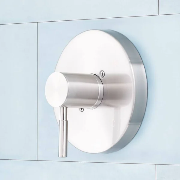 Signature Hardware 948691 Edenton Dual Function Pressure Balanced Valve Trim - Nickel, Silver