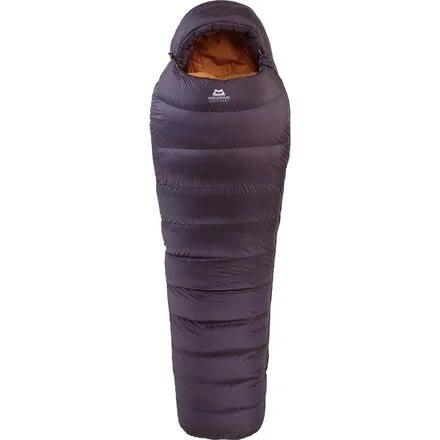 Mountain Equipment Helium 800 Long Sleeping Bag Purple - Reg/Left Zip