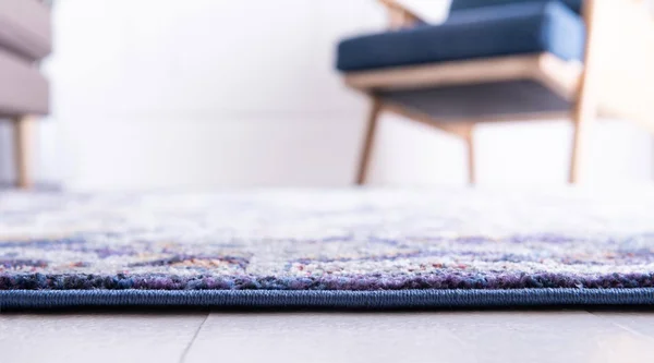 Unique Loom Assisi Augustus Rug (Navy Blue - 5& x 5& Round)