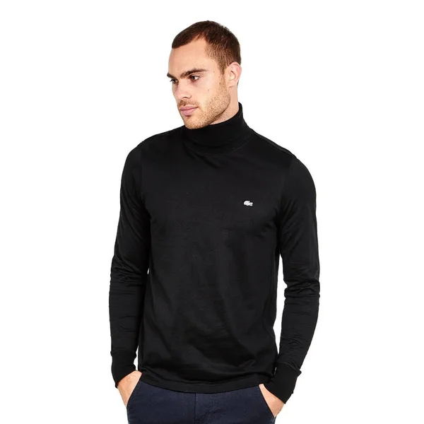 Lacoste Sport Long Sleeved T Shirt Black