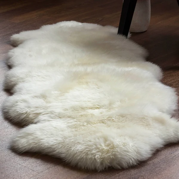 Silver Orchid Nansen Genuine Soft Australian Sheepskin Rug - 2& x 6& Runner - Honey Brown