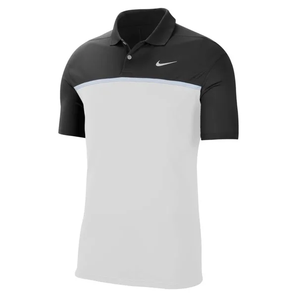 Nike Dri-Fit Victory Golf Polo Black/White Large