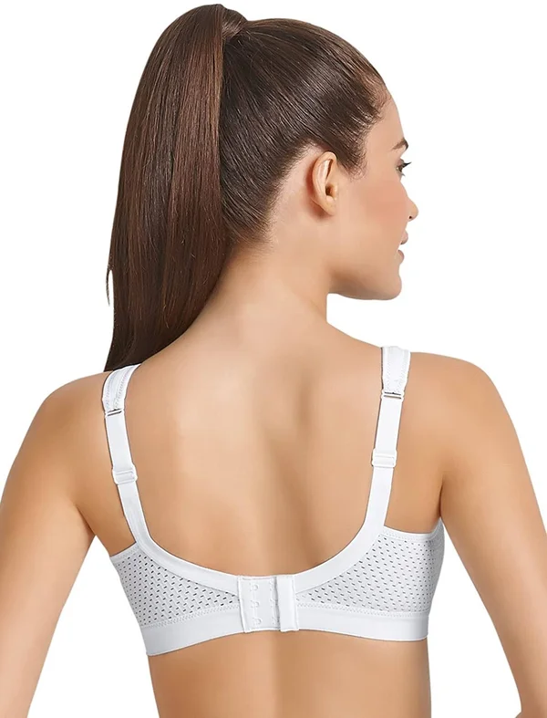 Anita Active Momentum Wire Free Sports Bra - White