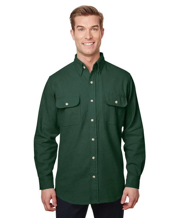 Backpacker Bp7090 Men's Solid Chamois Shirt pine-M