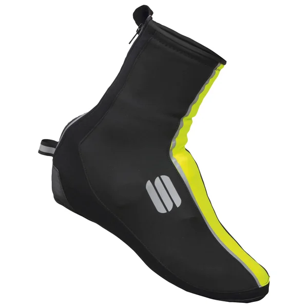 Sportful Reflex 2 Windstopper Booties S Yellow/Black Overshoes