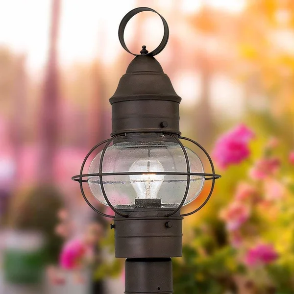 Designers Fountain Nantucket Rustique Outdoor Post Lantern
