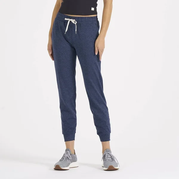 Performance Jogger Pants - Long by Vuori in Navy Heather, Size Large