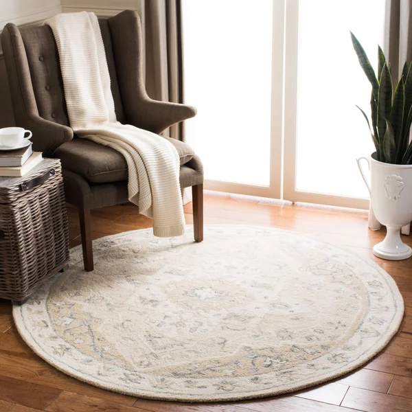 Safavieh Micro-Loop Beige/Ivory 8 ft. x 10 ft. Area Rug