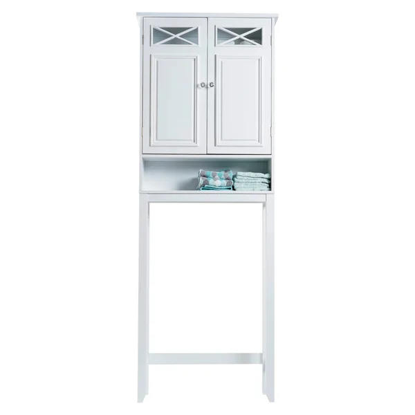 Elegant Home Fashions Geneva Space Saver White