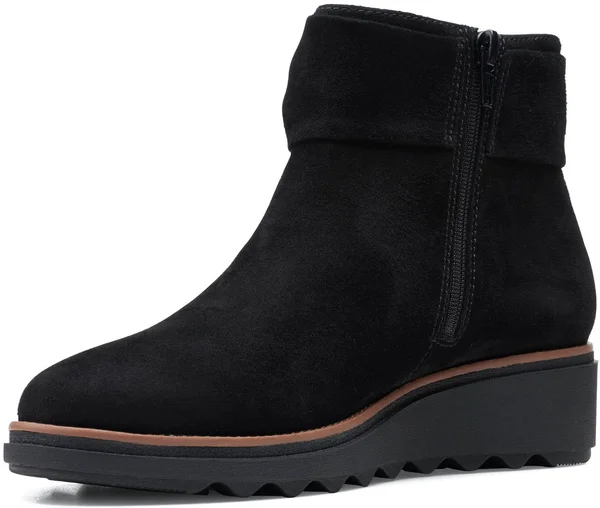Clarks Sharon Salon Women's Boots 9437574 - 6.5 B - Medium, Black