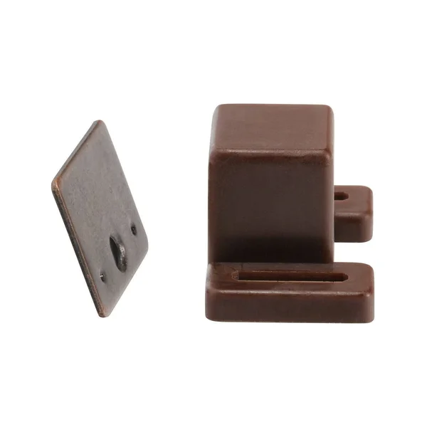 Rok Hardware Heavy Duty 15 lb High Magnetic Catch - Brown, 2 Pack