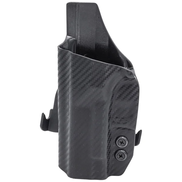 Heckler & Koch P30SK OWB Kydex Paddle Holster Black-rewind2021-11-10 - Left Hand-rewind2021-11-10, Standard Cut-rewind2021