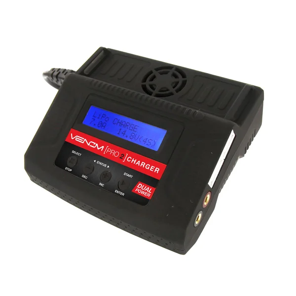 Venom 35C 3S 5000mAh 11.1V Lipo Battery with Pro 2 Charger Combo