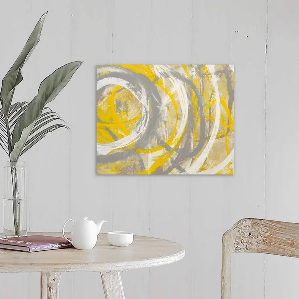 Yellow Aura - Canvas Wall Art, 20x16, Great Big Canvas