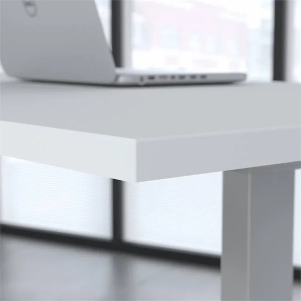 Bush Business Furniture hat7230whk 72w x 30D Height Adjustable Standing Desk in White