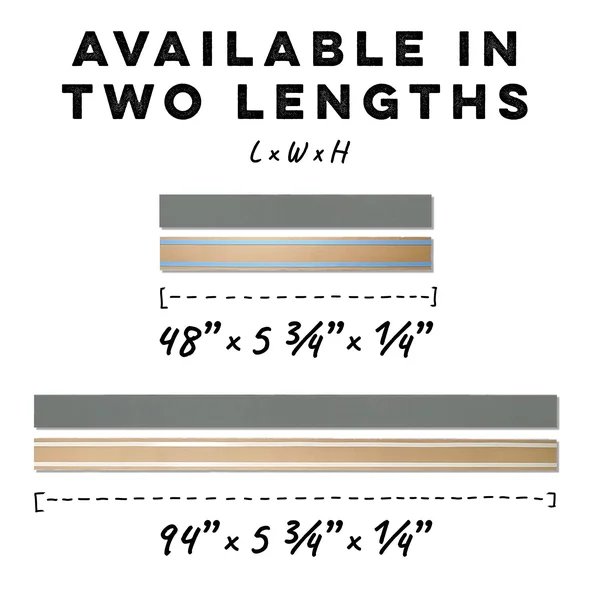 Gray Shiplap Paneling with Peel-and-stick Tape by Ninth & Vine