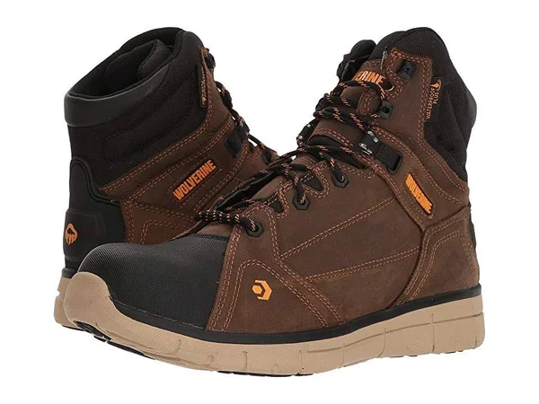 Wolverine Men's Rigger Mid Carbonmax Toe Work Boot - Size: 14, Brown