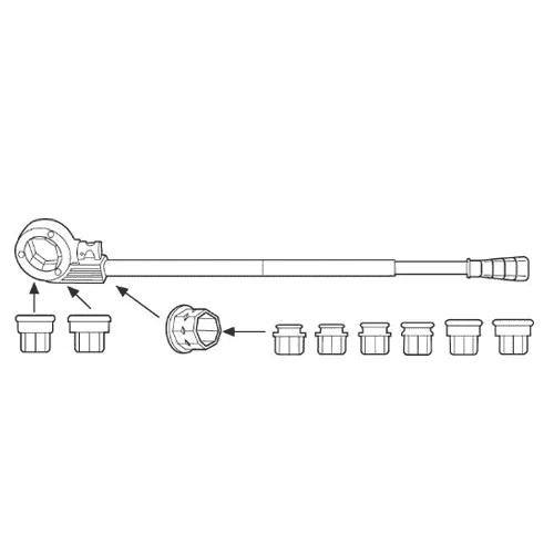 Rothenberger Super CUT-Set BSPT R, 1/2-2x22 I. Case 070892X