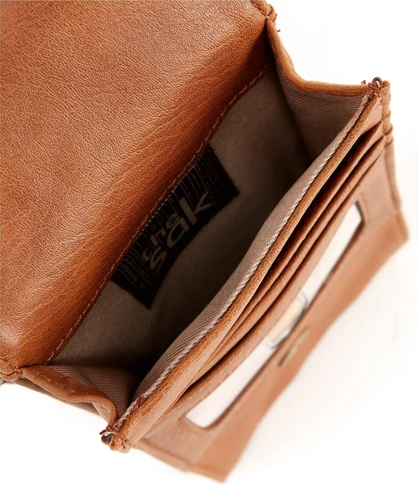 The Sak Playa Phone Crossbody Bag - Tobacco Leather