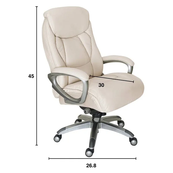 Serta at Home Tranquility Executive Chair - Inspired Ivory