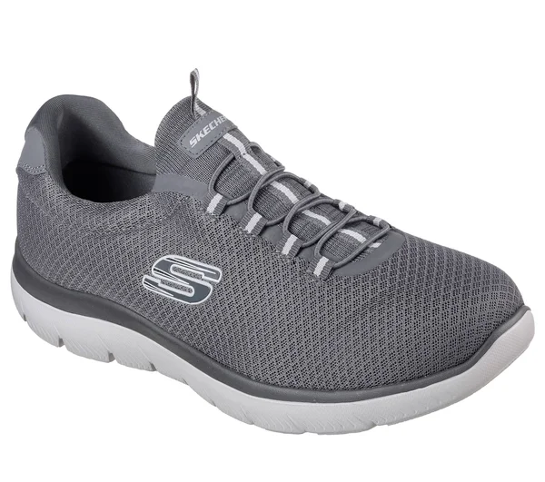 Skechers Men's Summits Sneakers, Charcoal, 7.5