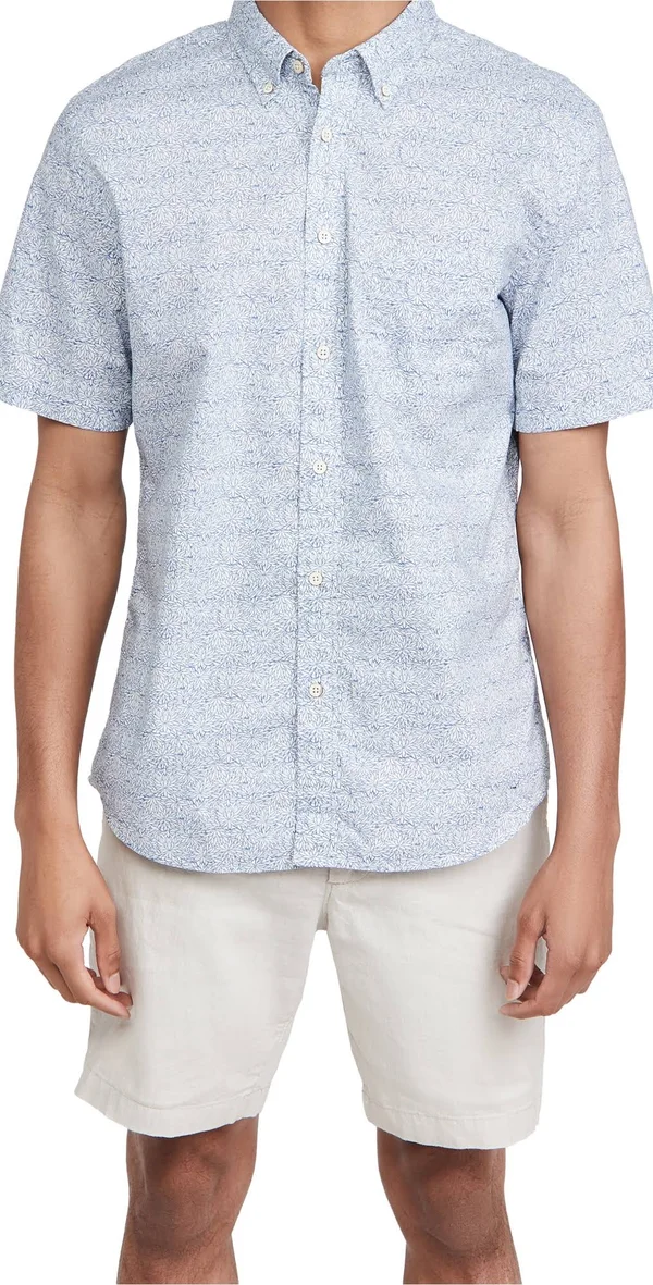 Faherty Short Sleeve Playa Shirt
