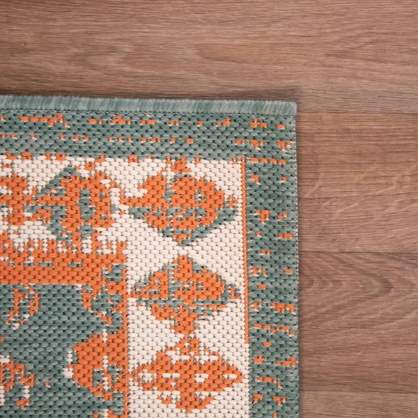 BALTA Rugs Augusto Modern Southwestern Indoor/Outdoor Area Rug - Dark Blue, 7&10x22 x 10&