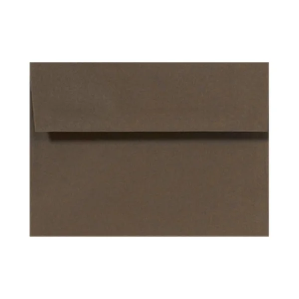 A1 Invitation Envelopes 3 5/8 x 5 1/8 Chocolate 250 Qty.
