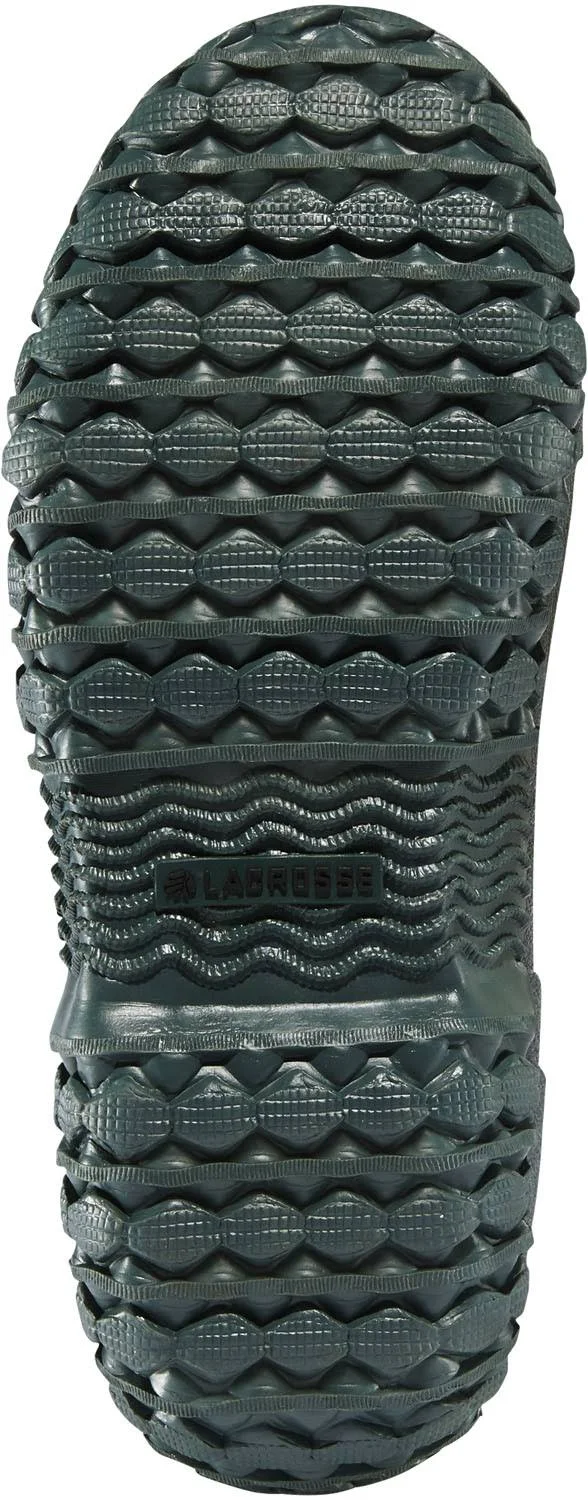 Lacrosse Women's Alpha Lite 14x22 Rubber Boot - Gray/Balsam Green 11