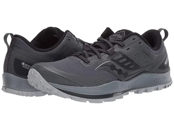 Saucony Peregrine 10 GTX Grey/Black, Women's, Size: 11