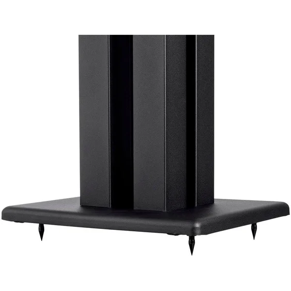 Monolith 24 inch Speaker Stand Each - Black - Supports 75 lbs, Adjustable with